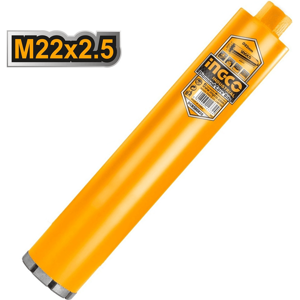 Ingco Diamond Core Bit (M22 x 2.5) - KHM Megatools Corp. Ingco Diamond Core Bit (M22 x 2.5) - KHM Megatools Corp.